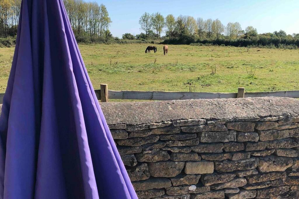 Secluded Romantic Cotswolds Barn - Sleeps 2 To 4 - Near Cirencester - Dog Friendly Villa Kemble Luaran gambar